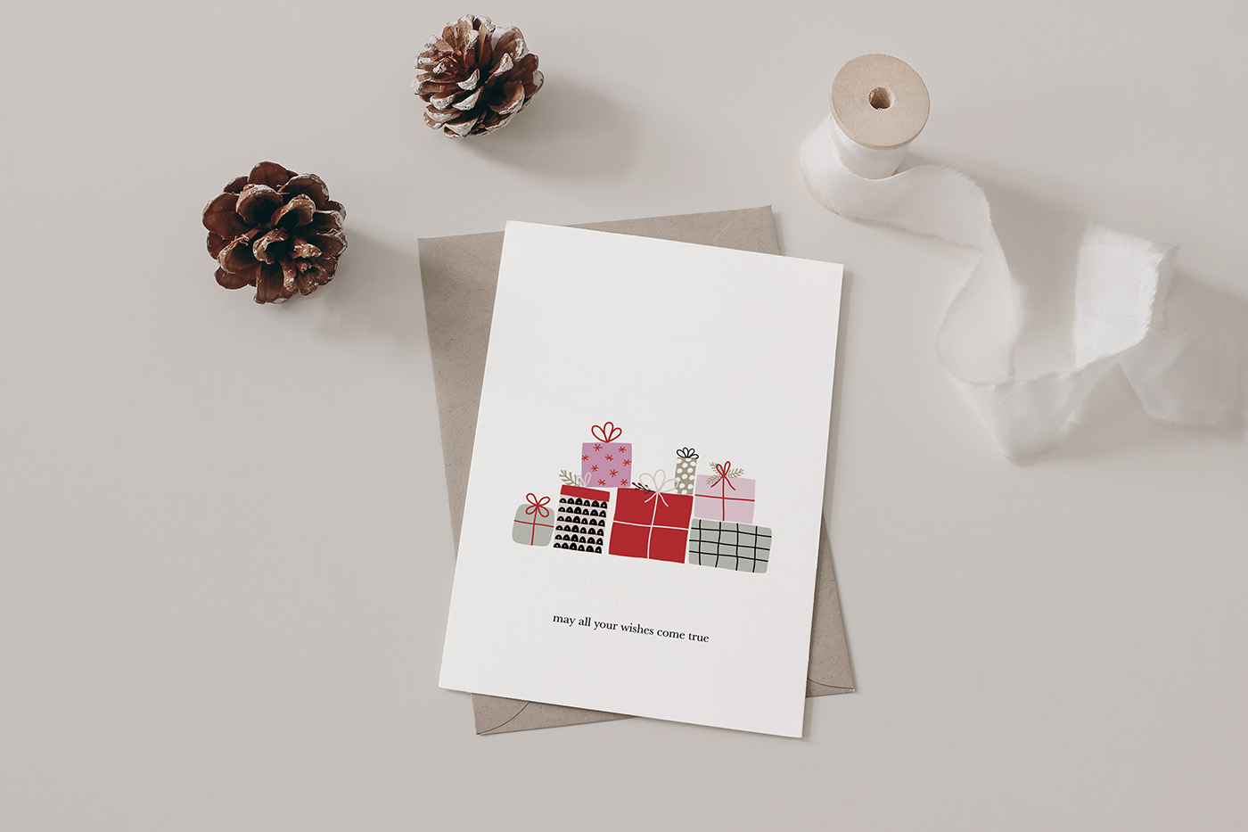 Weihnachtskarten-Set // Geschenke 2