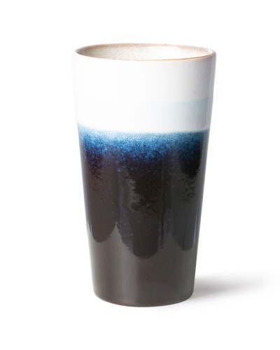 HK LIVING - 70s Ceramics - latte mug arctic