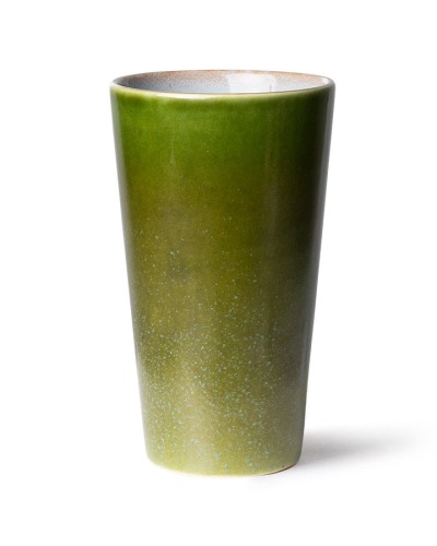 HK LIVING - 70s Ceramics - latte mug grass