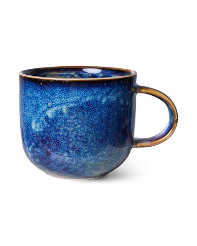HK LIVING - chef ceramics - mug rustic blue