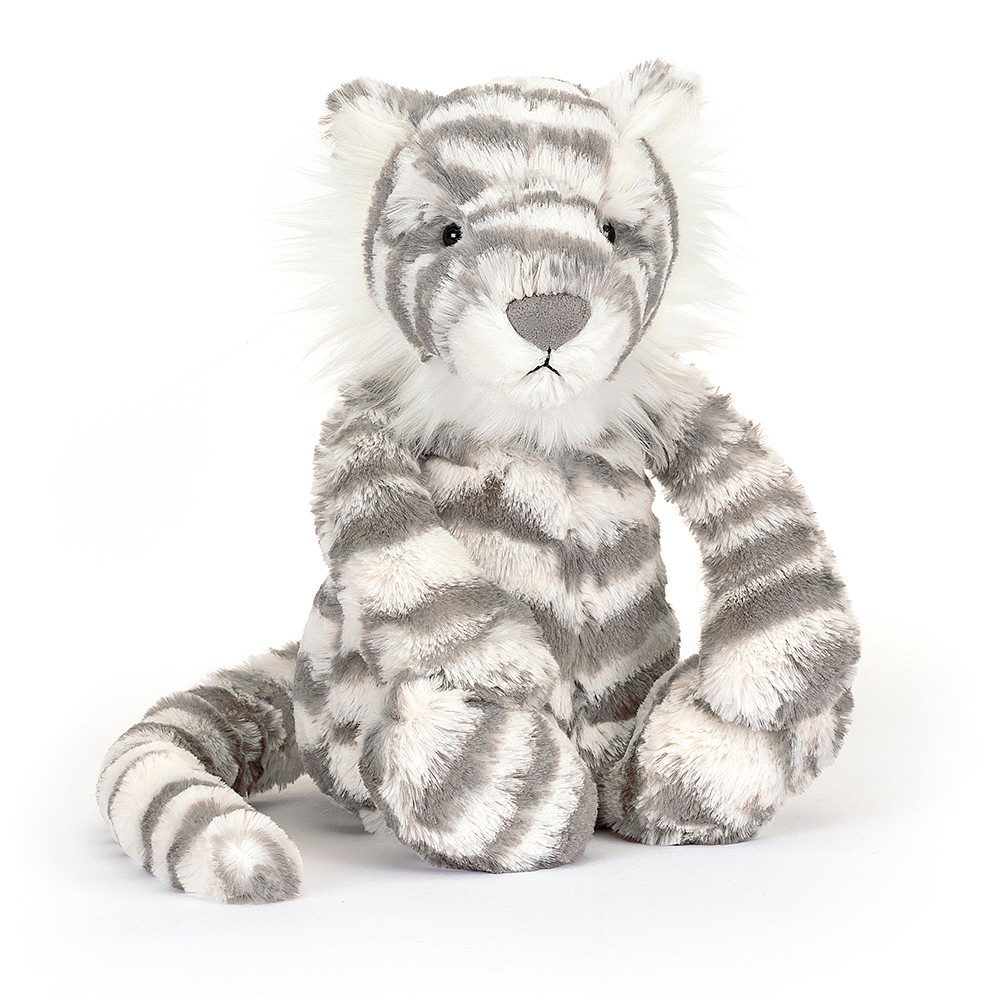 Jellycat Bashfull Snow Tiger, 31cm