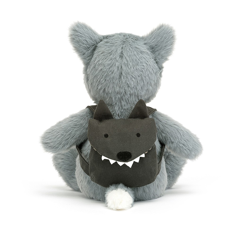 Jellycat Backpack Wolf / Rucksack Wolf 22 cm 3