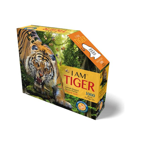Konturpuzzle Tiger 1000 Teile 2