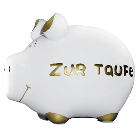 Sparschwein Zur Taufe