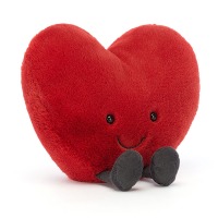 Jellycat Amuseable Red Heart Large, ca. 17cm