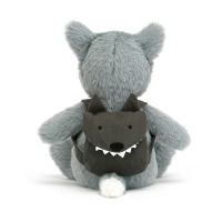 Jellycat Backpack Wolf / Rucksack Wolf, 22 cm 3