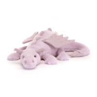 Jellycat Lavender Dragon/Lavendel Drache, 50 cm