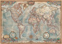 Antike Weltkarte 1500 Teile Puzzle