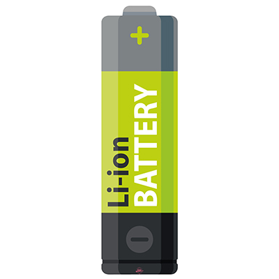 Li-ion Battery Lemon-Green für Cube Stereo Hybrid 120/Reaction 625