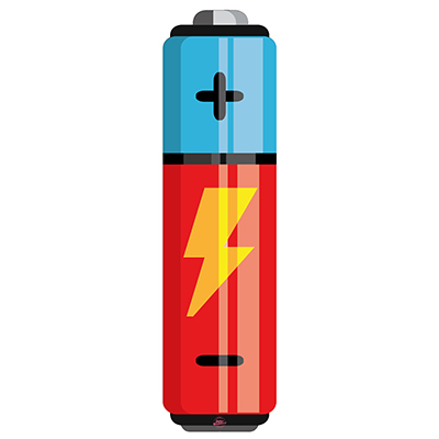 Flash Battery Red für Focus Jam 2, Thron 2, Jarifa 2