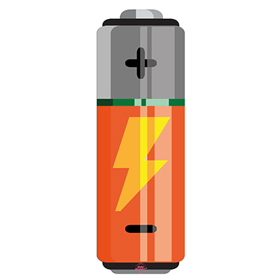 Flash Battery Orange für Ghost Hybride