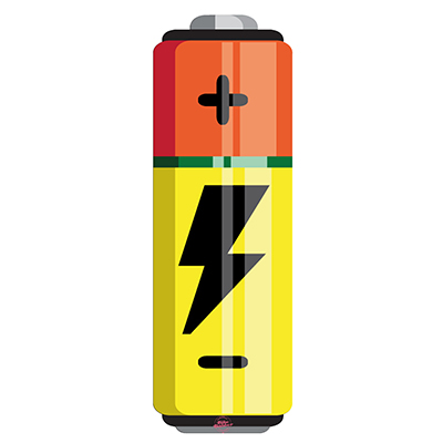 Flash Battery Yellow für Ghost Hybride