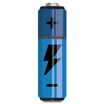 Flash Battery Darkblue für Cannondale div. Modelle - Konturgeschnittener BikeBäbber in