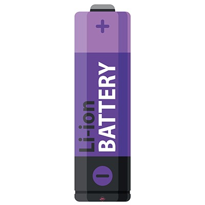 Li-ion Battery Aubergine-Purple für Cube Stereo Hybrid 120/Reaction 625 - Konturgeschnittener