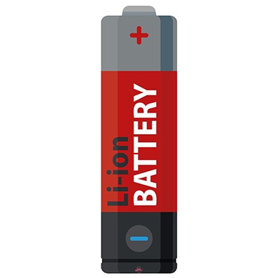 Li-ion Battery Hellfire-Red für Cube Stereo Hybrid 120/Reaction 625 - Konturgeschnittener