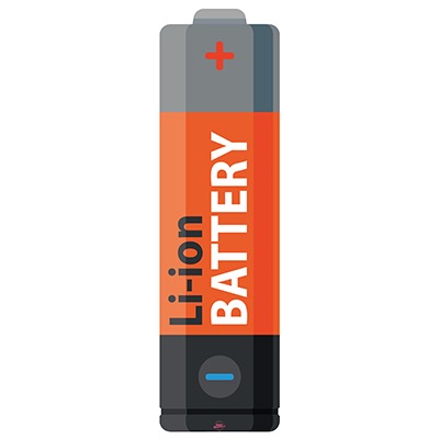 Li-ion Battery Juicy-Orange für Cube Stereo Hybrid 120/Reaction 625 - Konturgeschnittener
