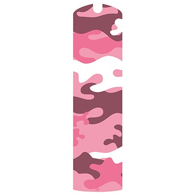Camouflage Girly-Pink für Cube Stereo Hybrid 120/Reaction 625 - Konturgeschnittener BikeBäbber
