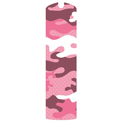 Camouflage Sprinkle-Girly-Pink für Cube Stereo Hybrid 120/Reaction 625 - Konturgeschnittener