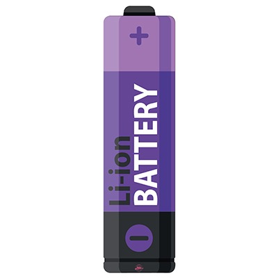 Li-ion Battery Aubergine-Purple für Focus Jam 2, Thron 2, Jarifa 2 - Konturgeschnittener