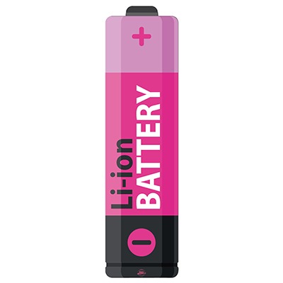Li-ion Battery Girly-Pink für Focus Jam 2, Thron 2, Jarifa 2 - Konturgeschnittener BikeBäbber in