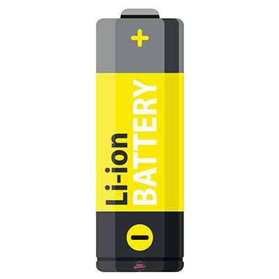 Li-ion Battery Chamomile-Yellow für Ghost Hybride - Konturgeschnittener BikeBäbber in