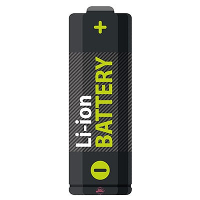 Li-ion Battery Striking-Carbon für Ghost Hybride - Konturgeschnittener BikeBäbber in Batterie-Form