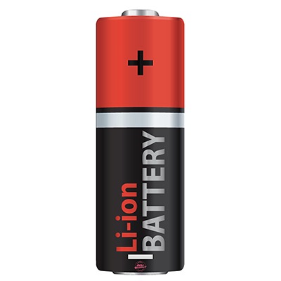 Dura Battery Li-ion Copper Red für Ghost Hybride - Konturgeschnittener BikeBäbber in Batterie-Form