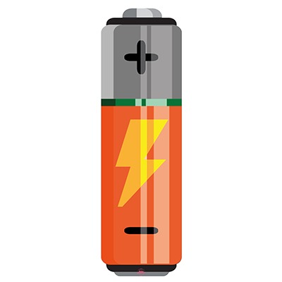 Flash Battery Orange für Husquarna/Raymon div. Modelle bitte Akku-Abdeckung überprüfen -