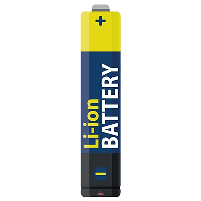 Li-ion Battery Violet-Blue Yellowcap für Husquarna/Raymon div. Modelle bitte Akku-Abdeckung