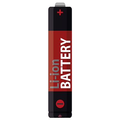Li-ion Battery Hellfire-Red Grey für Husquarna/Raymon div. Modelle bitte Akku-Abdeckung