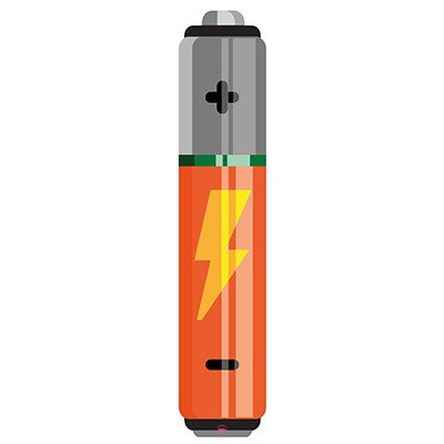 Flash Battery Orange für Husquarna/Raymon div. Modelle bitte Akku-Abdeckung überprüfen -