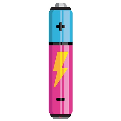 Flash Battery Pink für Husquarna/Raymon div. Modelle bitte Akku-Abdeckung überprüfen -