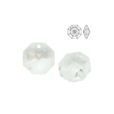 Swarovski Strass 8115 Octagon 14mm Crystal weißes transparentes Swarovski Achteck durchsichtiges