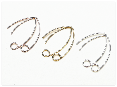 Sterlingsilber Ohrhaken, lange Fisch Ohrhaken, 925er Silber Komponenten für Ohrringe, 925 Ohrring
