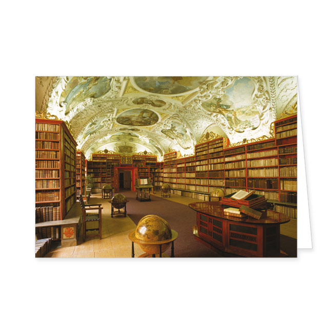Doppelkarte Barocke Klosterbibliothek- Rannenberg & Friends