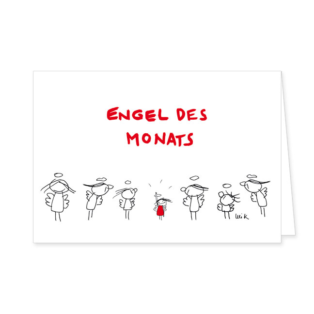 Doppelkarte Engel des Monats- Rannenberg & Friends