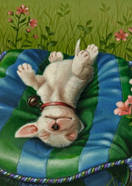 Postkarte A6 von inkognito Puppy Suzan Visser - Postkarte A6 10,5 x 14,8 cm