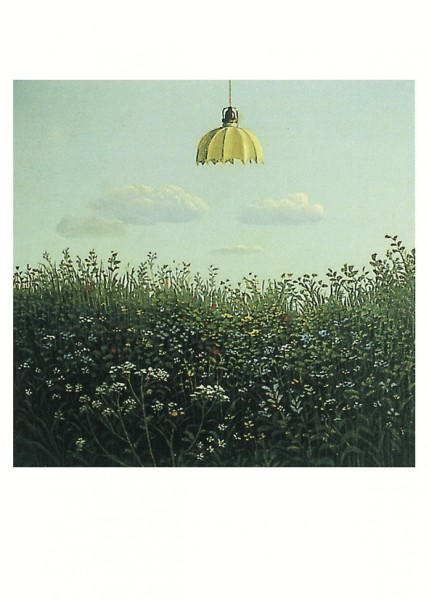 Postkarte A6 von inkognito Lampenschirm Michael Sowa - Postkarte A6 10,5 x 14,8 cm