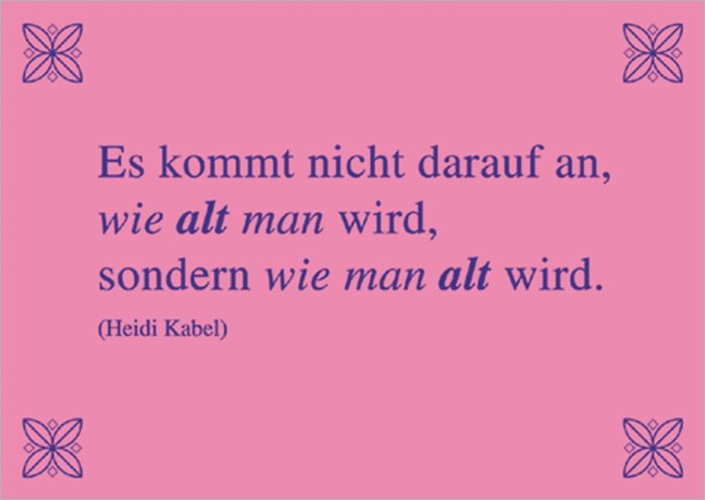 Postkarte Heidi Kabel - Postkarte A6 105 x 148 cm