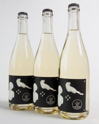 3 bottles of NUDE WHT - Pack of 3 bottles 75cl of sparkling white wine NUDE WHT, new 2020.