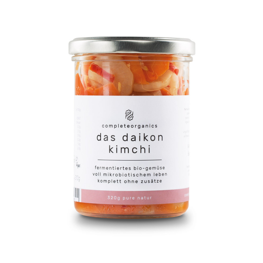Bio das daikon kimchi