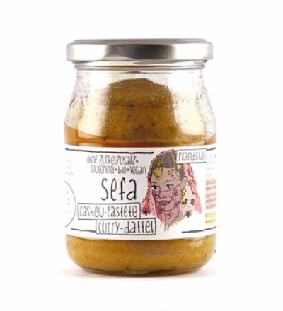 Bio Sefa - Cashewpastete Curry-Dattel - GutDing