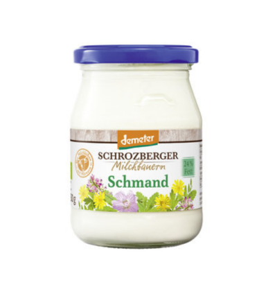 Bio Schmand 24 - Molkerei Schrozberger
