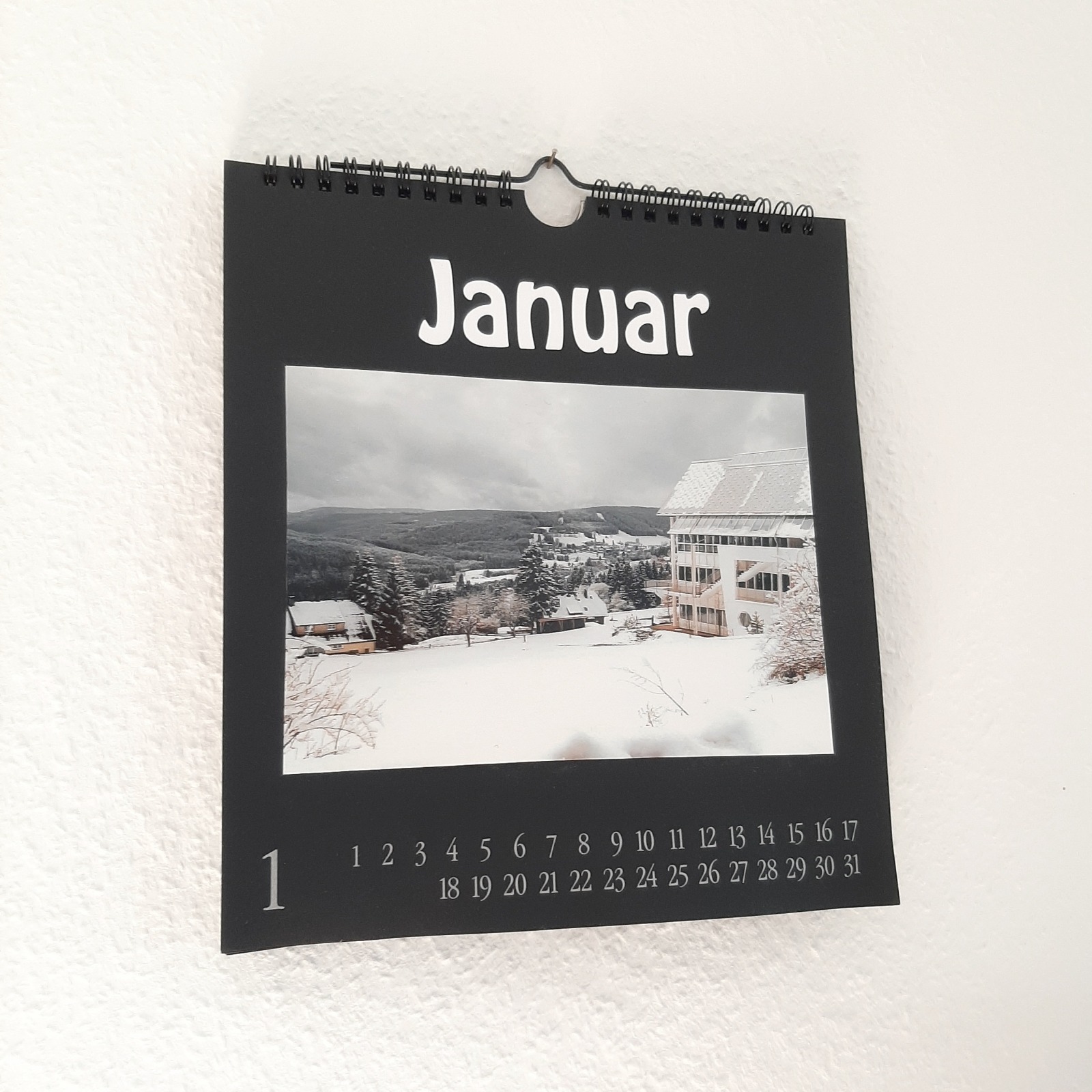 12 Monate Aufkleber - Januar Monatsnamen Aufkleber für Kalender 2