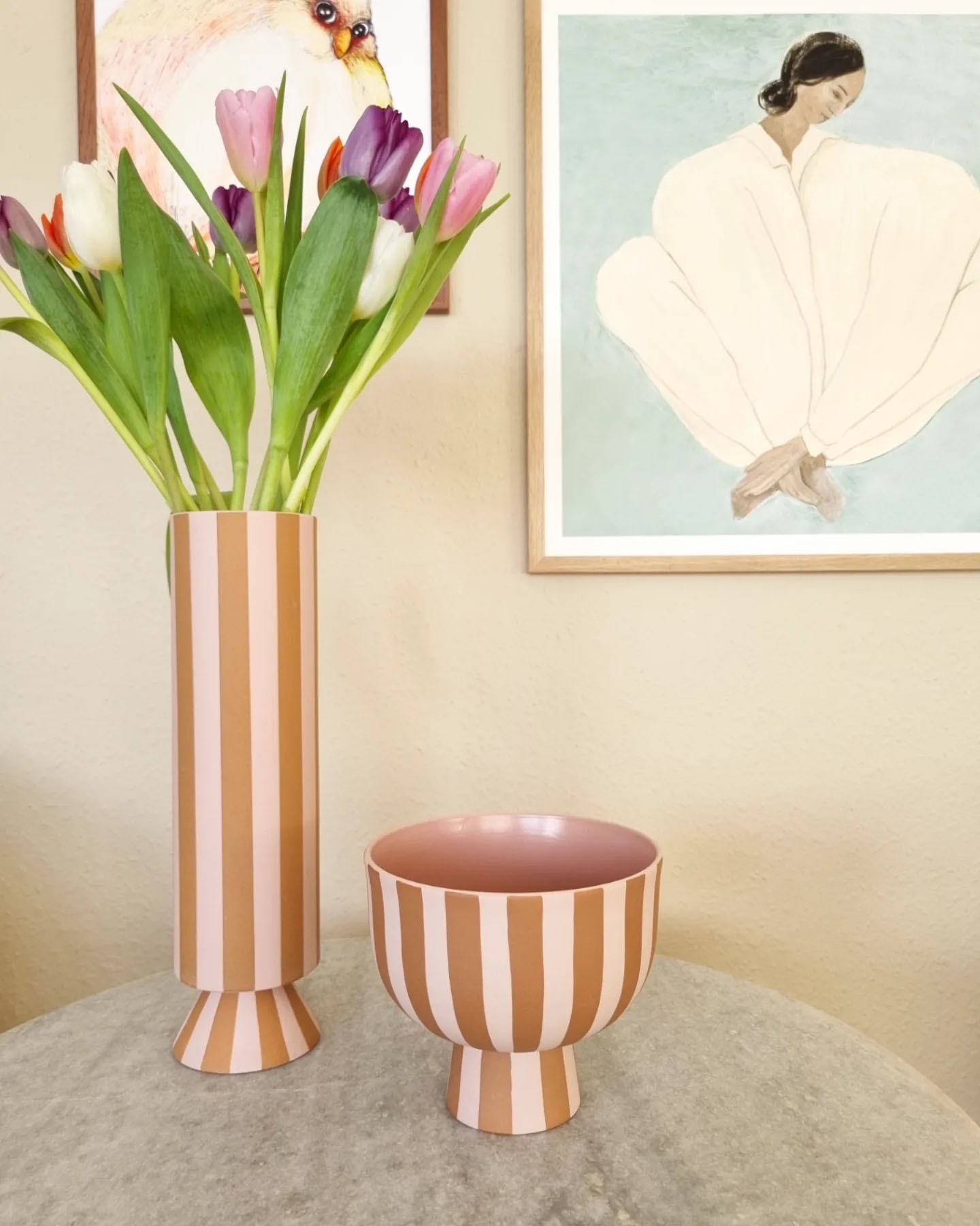 Toppu Vase High Caramel OYOY Living Design 4