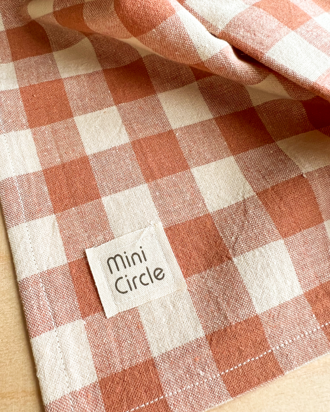 Geschirrtuch Wasched Linen Mini Circle 3