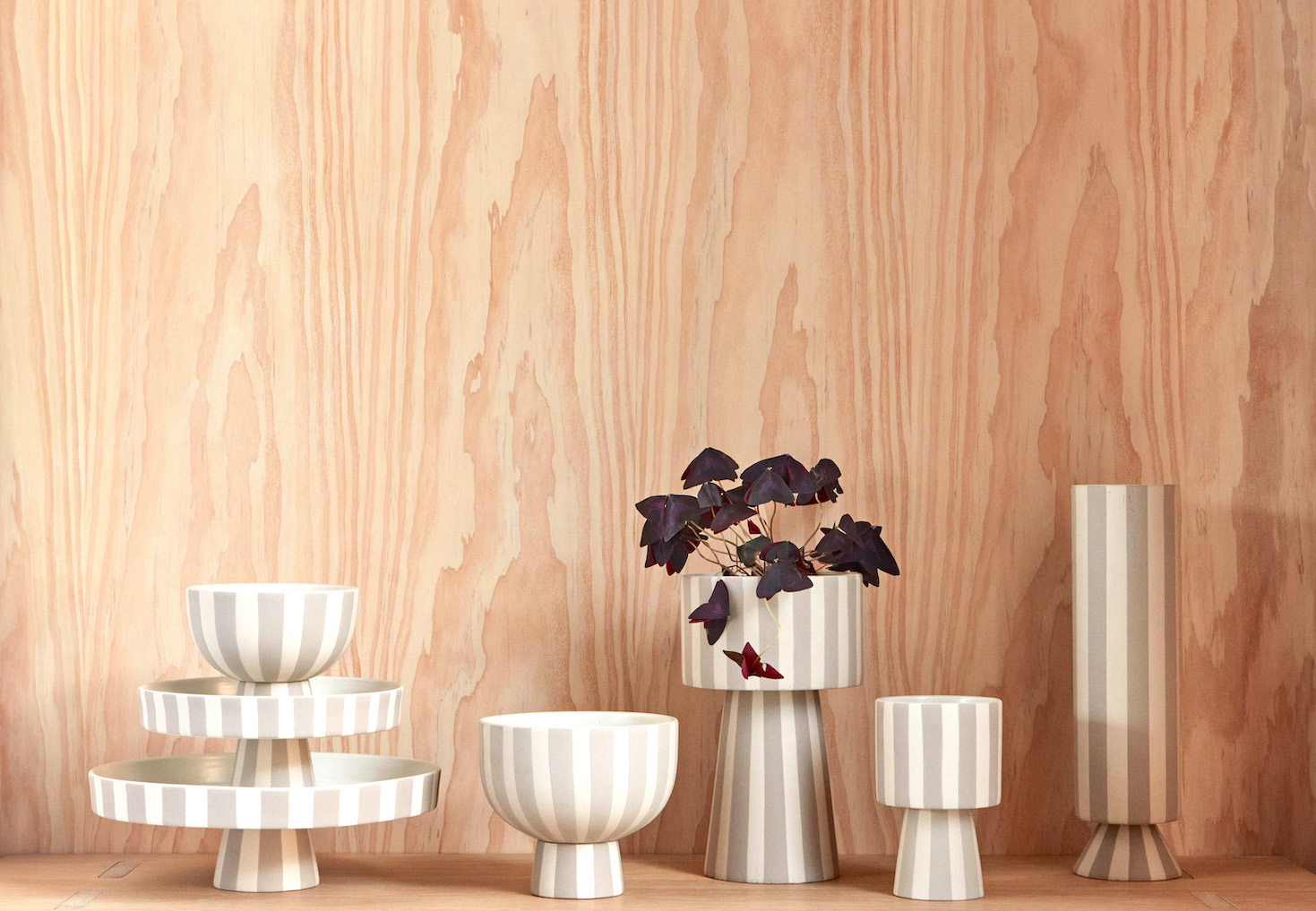 Toppu Vase High Clay OYOY Living Design 3