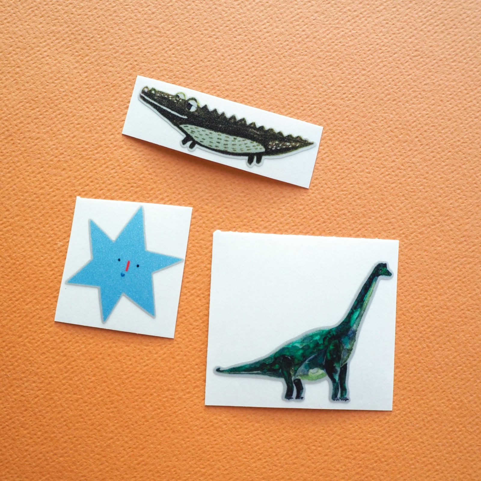 Reflektierender Sticker Dino und Freunde Halfbird