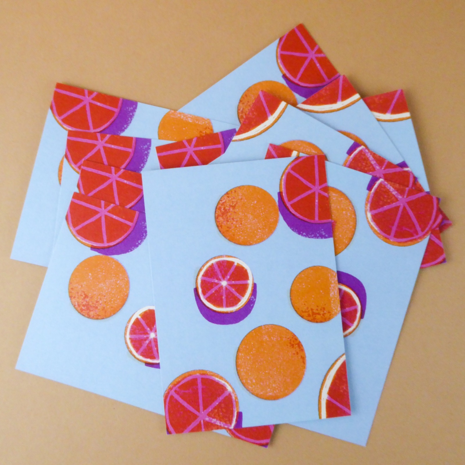 Postkarte Grapefruit Jungwiealt 2