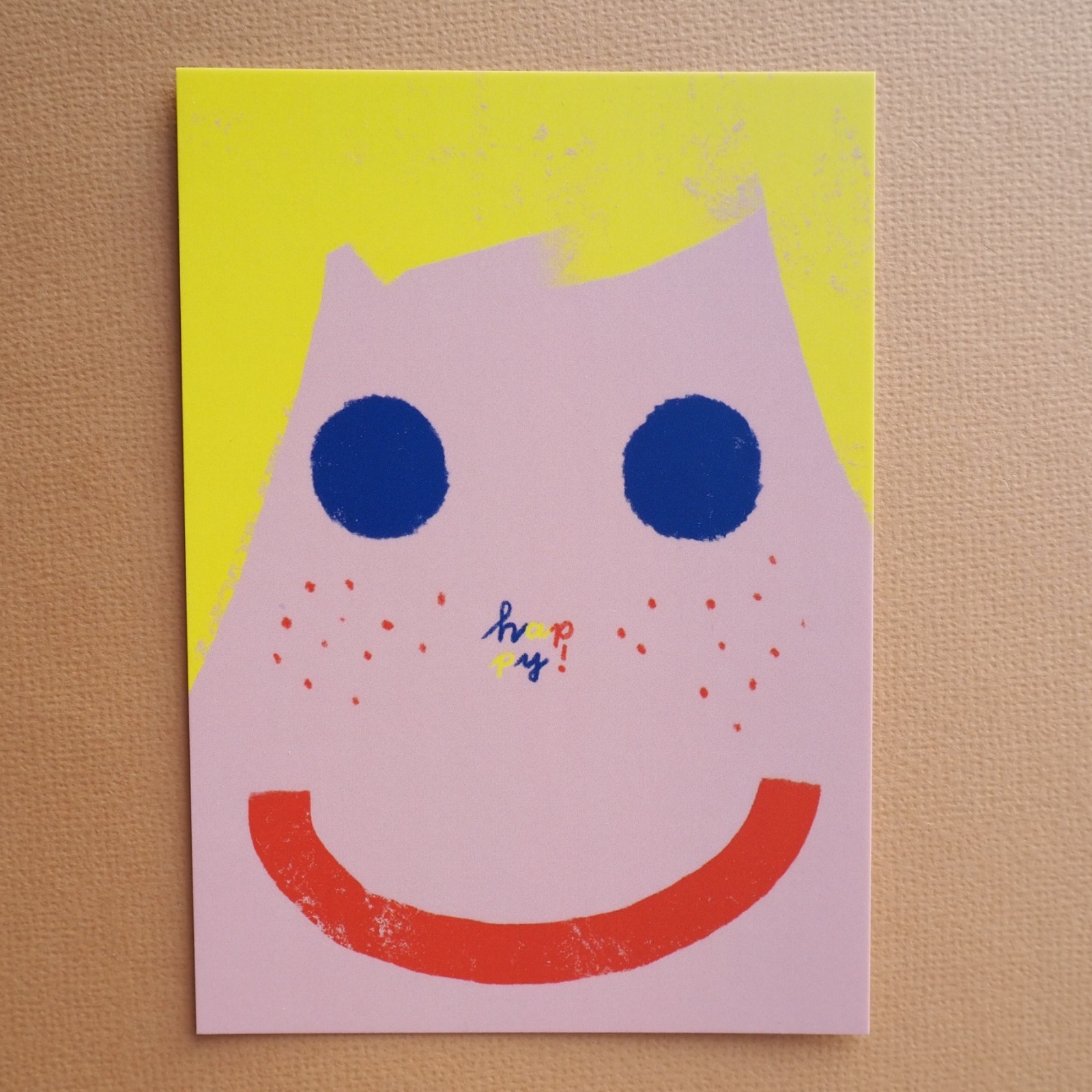 Postkarte Happy Framboise und Ketchunp
